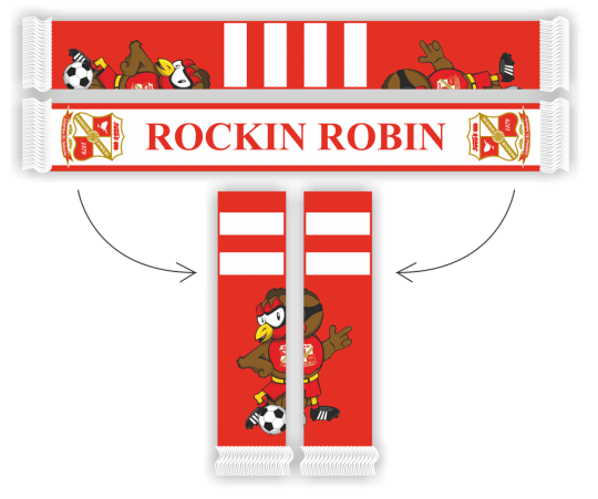 Rockin Robin Wrap Image Scarf
