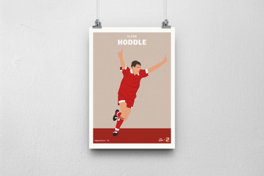 Dan Designs - Glenn Hoddle Print A3