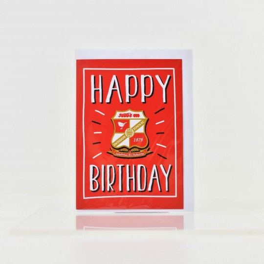 Birthday Card Centre Crest