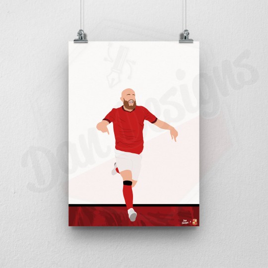 Dan Designs 22/23 Williams Print A4