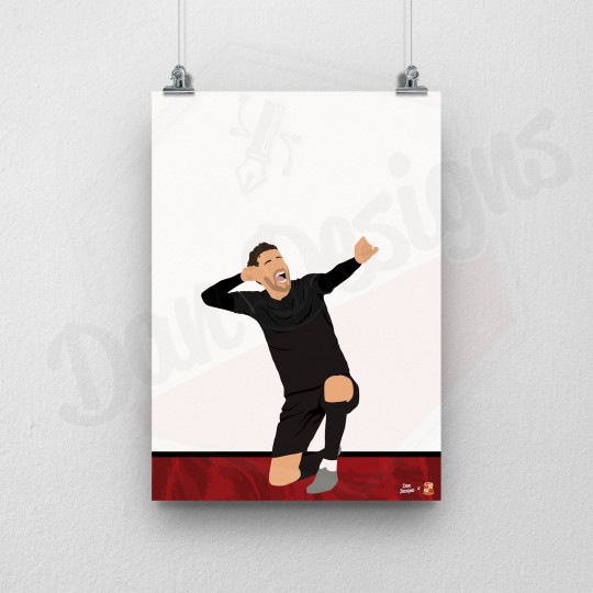 Dan Designs Baudry Celebration Print A4