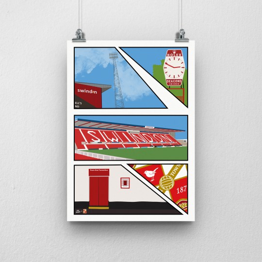 Dan Designs - County Ground Sights A3