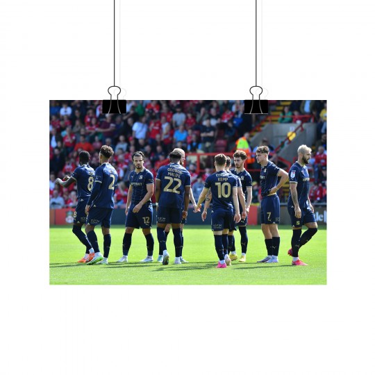 Swindon Town [Away] A4 Poster 