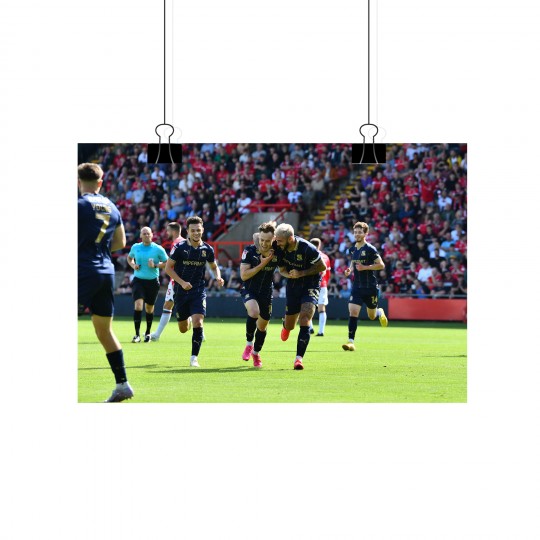 Kemp and Austin vs Wrexham (12 x 8 Photo)