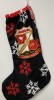 Black Christmas Stocking
