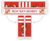 Rockin Robin Wrap Image Scarf Junior