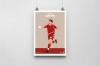 Dan Designs - Charlie Austin Print A3