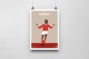 Dan Designs - Chris Kamara Print A3