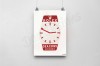 Dan Designs - Clock Print A3