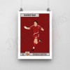 Dan Designs -  Charlie Austin Panini Print A4