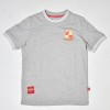 Grey Tapered Neck T-Shirt