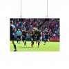 Kemp and Austin vs Wrexham (12 x 8 Photo)