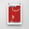 Dan Designs - Glenn Hoddle Legend Print