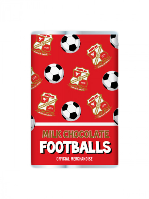 Tinned Chocolate Footballs