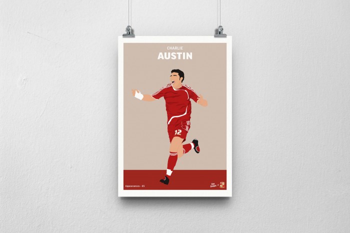 Dan Designs - Charlie Austin Print A4