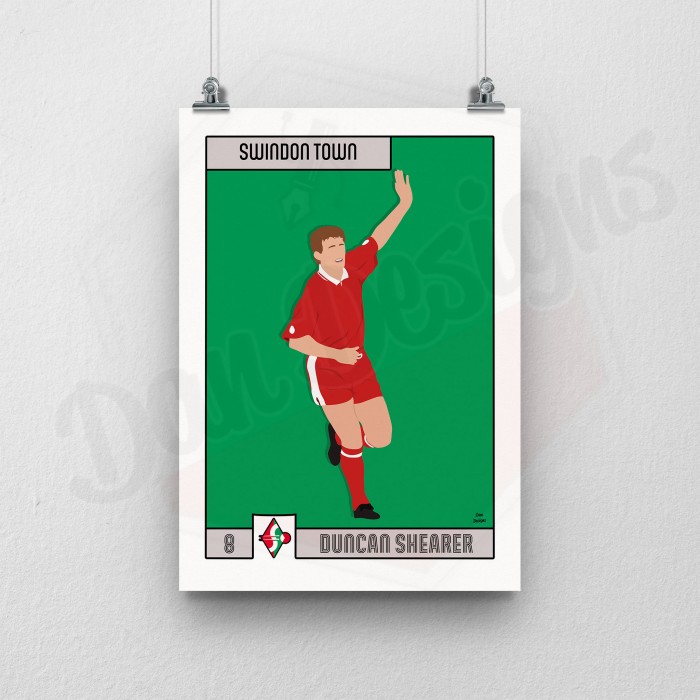 Dan Designs -  Duncan Shearer Panini Print A4