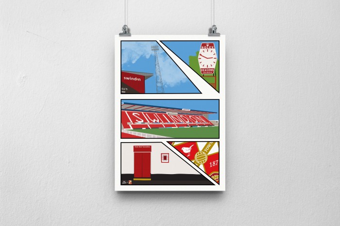 Dan Designs - Iconic County Ground A4