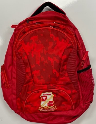 Swindon Red Cameo Rucksack 