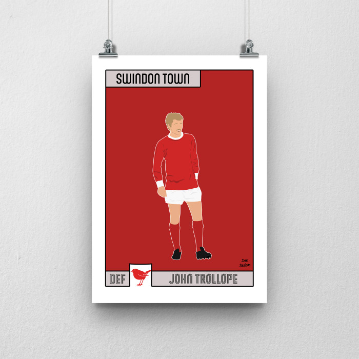 Dan Designs - John Trollope Legend Print