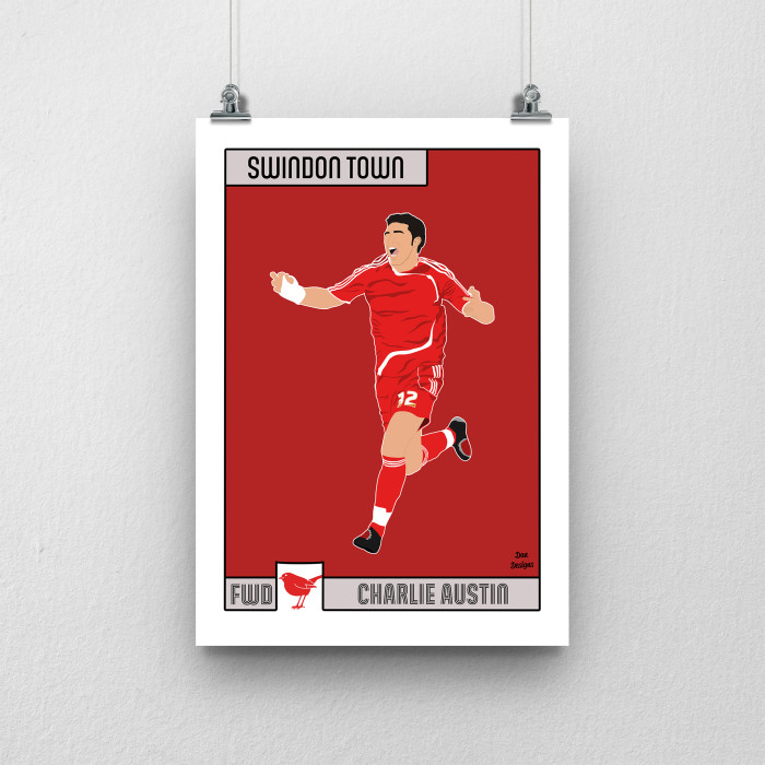 Dan Designs - Charlie Austin Legend Print