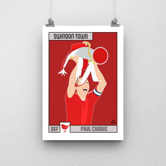 Dan Designs - Paul Caddis Legend Print
