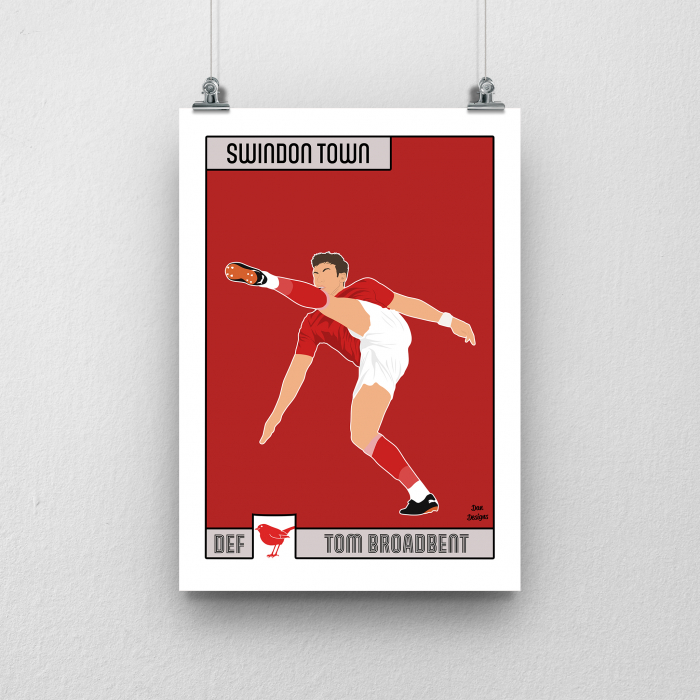 Dan Designs - Tom Broadbent Legend Print