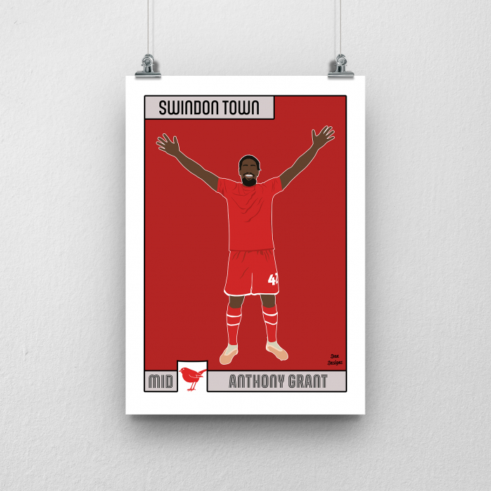 Dan Designs - Anthony Grant Legend Print