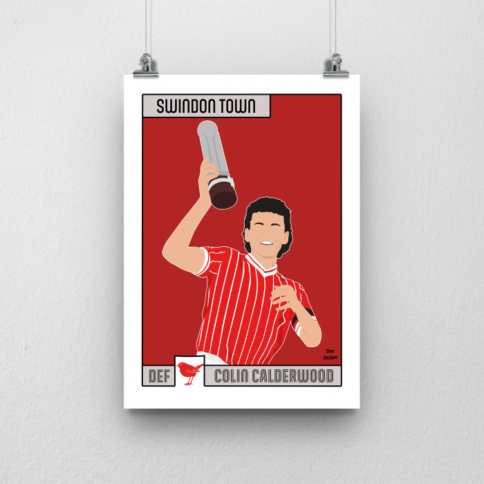 Dan Designs - Colin Calderwood Legend Print